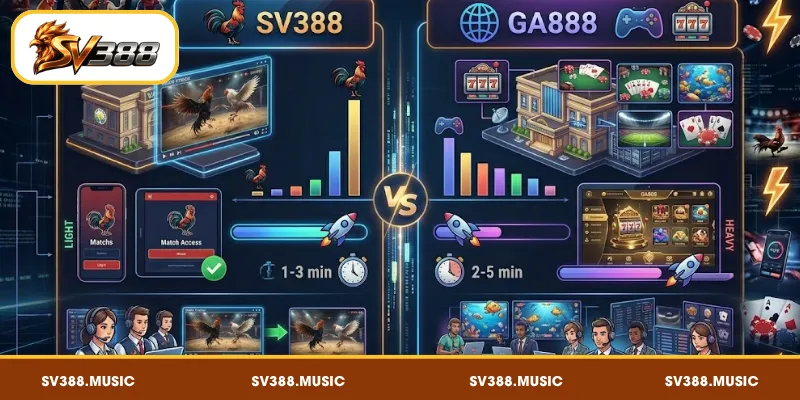 So Sánh SV388 vs Đối Thủ GA888 - Đối Chiếu Từ Đại Lý 4 So sánh SV388 vs GA888